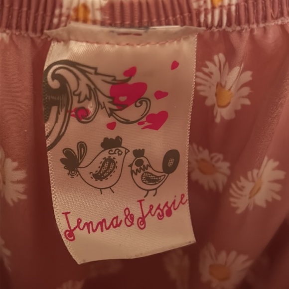 Jenna & Jessie pink floral sundress, size 10 kids - Picture 3 of 5